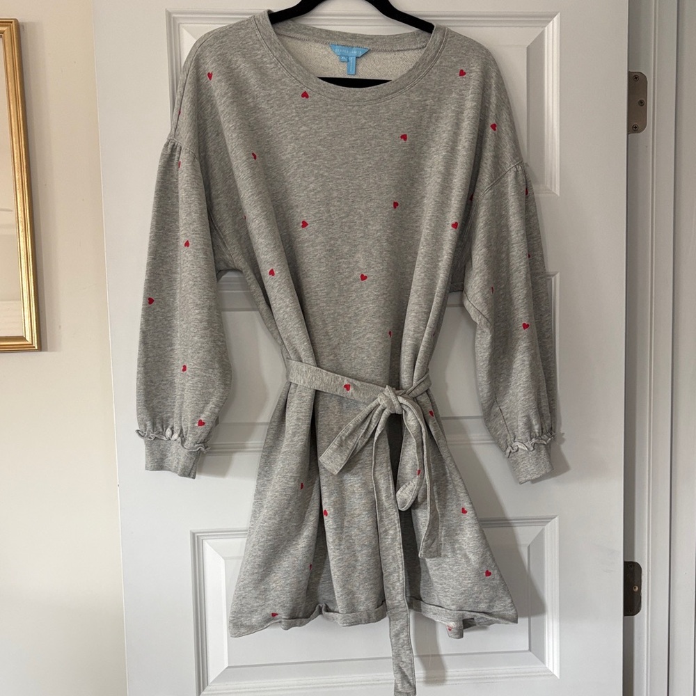 Draper James Gray Knit Dress